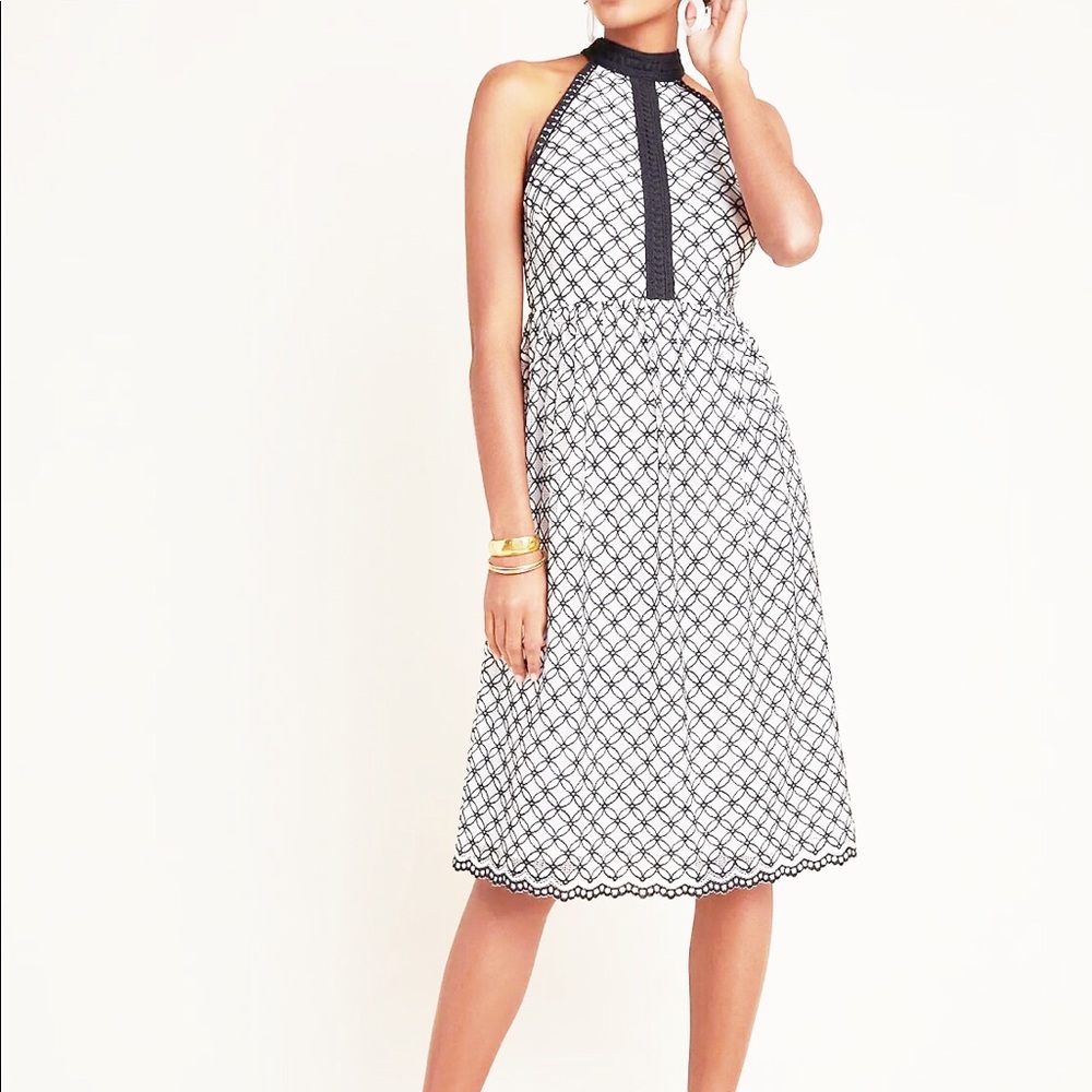 New Anthropologie Ninetta Lace Mini Dress Sz 12